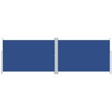  Uvlačiva bočna tenda plava 200 x 600 cm | shoptok.hr
