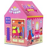 Lean_Toys Princeskin šotor za otroke Kozmetični salon Pink Dodatki Krona | Shoptok.si