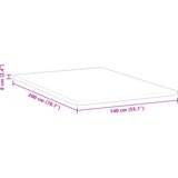  Nadvložek Bela 140 x 200 cm Jacquard tkanina, (5000202332) | Shoptok.si