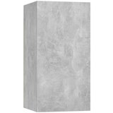 vidaXL Komplet TV omaric 9-delni betonsko siva iverna plošča | Shoptok.si