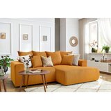 Bobochic Paris Oker žuta baršunasti kutna garnitura Enjoy – | shoptok.hr