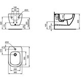 Ideal Standard konzolni bide tesi | Eponuda.com