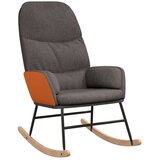  Gugalni stol s stolčkom temno sivo blago, (20939352) | Shoptok.si
