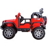Jeep HP012 Električni automobil za vožnju - crveni Slike