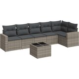  7-dijelni set vrtnih sofa sivi od poliratana | shoptok.hr