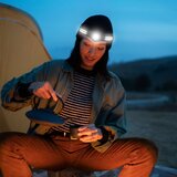  Punjiva LED čelovka sa crvenim svetlom USB LED/3W/5V IP43 470 lm 5 h 650 mAh | Eponuda.com