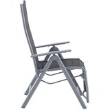 Garden Pleasure Črn kovinski vrtni stol Ariola – | Shoptok.si
