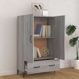  Visoka komoda boja hrasta sonome 70x31x115 cm konstruirano drvo | shoptok.hr