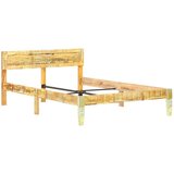  Posteljni okvir iz trdnega predelanega lesa 120x200 cm | Shoptok.si