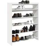  Stalak za cipele bijeli 80x25x100 cm od konstruiranog drva | shoptok.hr