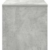  Noćni ormarić boja betona 40 x 30 x 30 cm od konstruiranog drva | shoptok.hr