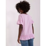 LAKERTA Blouse-LK-BZ-506778.79P-light purple | Shoptok.si