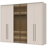 Jela 6-dijelni garderobni ormar Kalla Opera P6A-2AL/OP (s osvjetljenjem) | shoptok.hr