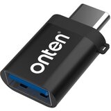  ADAPTER ONTEN USB-A ŽENSKI NA USB-C MUŠKI 3.0 OTN9130T AD96 CRNI *MD *SR Cene