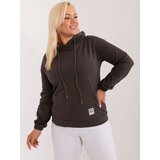 RELEVANCE Sweatshirt-RV-BL-8655-1.13X-dark khaki | Shoptok.si