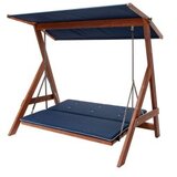 Hanah home Roma 2002 - Navy Blue Navy Blue Garden Triple Swing Chair | ePonuda.com