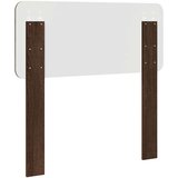  Uzglavlje s uzglavljem Smeđi hrast 75 cm Konstruirano drvo | shoptok.hr
