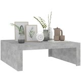 vidaXL Stolić za kavu siva boja betona 100 x 100 x 35 cm od iverice | shoptok.hr