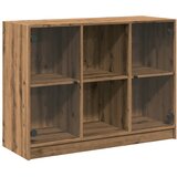 Maison Chic Komoda - Predalnik artisan hrast 102x37x75,5 cm inženirski les, (21720621) Cene