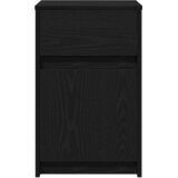  LED noćni ormarić Crni hrast 38 x 34 x 61 cm Konstruirano drvo | Eponuda.com