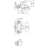 Rosan Smart baterija za kadu JA331001