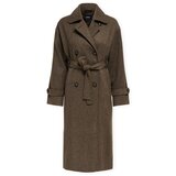 Only Plašči Gina Life Jacket - Seal Brown Kostanjeva Cene