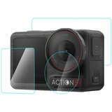 INF Komplet zaščitnega zaslona iz kaljenega stekla za DJI Osmo Action 5 Pro, (21624526) u