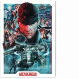 Fanattik Metal Gear Solid Montage Art Print ( 073041 ) Cene