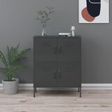 Ormarić za pohranu antracit 80 x 35 x 101,5 cm čelični | shoptok.hr