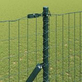 Euro Ograđivanje Ukop 10 x 1,5 m Čelik premazan PVC-om Zelena | shoptok.hr