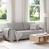 vidaXL Trosjed/Kauč/Samostojeća Sofa Oblačno Siva 180 cm Tkanina | shoptok.hr