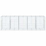  Gabionska košara s poklopcem 500x100x150 cm pocinčano željezo | shoptok.hr