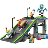 Lego City - Bez ograničenja: trkalište s rampom za automobile (60460)