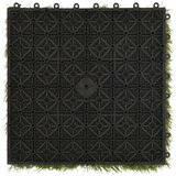  Pločice umjetne trave 11 kom 30 x 30 cm zelene | shoptok.hr