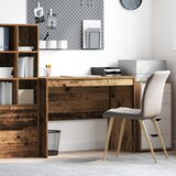 vidaXL Rustikalna pisalna miza Star les Masivni les 100 x 50 x 76 cm | Shoptok.si
