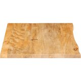 Stolna ploča sa živim rubom 80x60x3,8 cm od masivnog drva manga | shoptok.hr