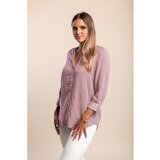 Fenzy Plus Size Srajca S Črtastim Potiskom, Rdeča | Shoptok.si