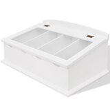  Držač Pribora za Jelo MDF Bijeli Barokni stil | shoptok.hr