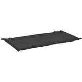  Jastuk za vrtnu klupu crni 100 x 50 x 3 cm od tkanine Oxford | shoptok.hr