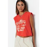 Trendyol T-Shirt - Red - Regular fit Cene