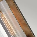 Quintiesse QN-PEARSON-M-BU - Spoljašnja zidna svetiljka PEARSON M 1xE27/60W/230V IP44 bronza | Eponuda.com