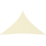  Jedro protiv sunca od tkanine trokutasto 2,5 x 2,5 x 3,5 m krem | shoptok.hr