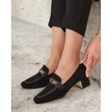 Resti Elegant women's moccasins on a low post Oflem | Shoptok.si