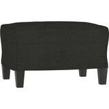  3-dijelni set sofa s jastucima crni od tkanine | shoptok.hr