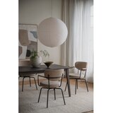 Rowico Crna/bež metalna blagovaonska stolica s naslonima za ruke Merrick – | shoptok.hr