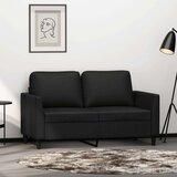  Dvosed črn 120 cm umetno usnje Cene