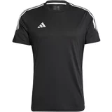 Adidas Funkcionalna majica 'Tiro 23 Club' črna / bela