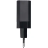 Polnilec za telefon USB C QC4.0 PD 3A 45W + kabel USB C to USB C TFB-TC-45WPD črn