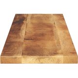 Stolna ploča 110x40x2,5 cm pravokutna masivno grubo drvo manga | shoptok.hr
