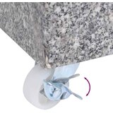  Postolje za suncobran svjetlosivo 45 x 25 x 8,3 cm granitno | Eponuda.com